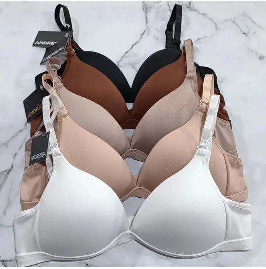 INNER LUXCE | Daily Wear SilkForm T-Shape Lightly Padded Bra - Pack OF 2