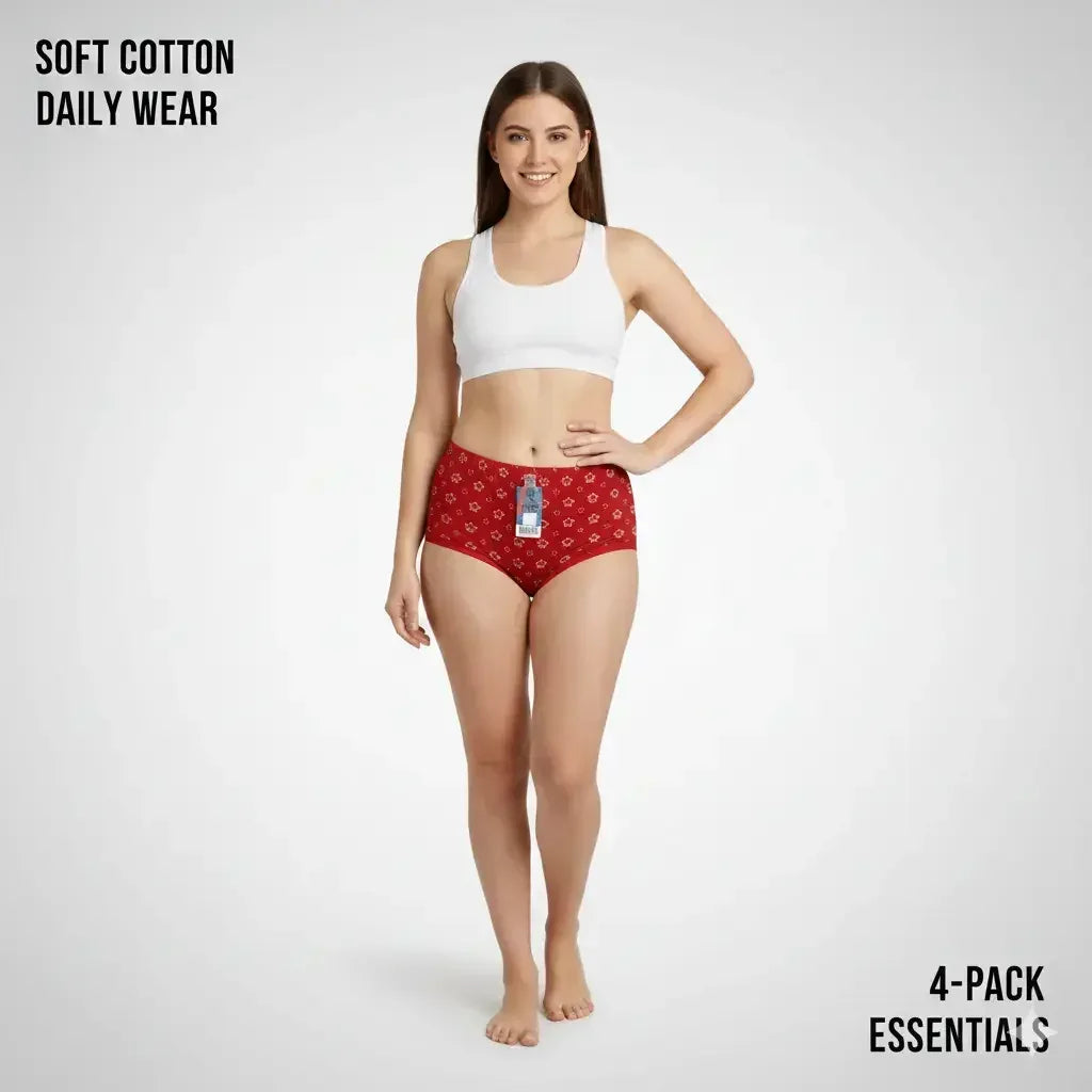 INNER LUXCE | Soft Pure Cotton Panty For Regular Use