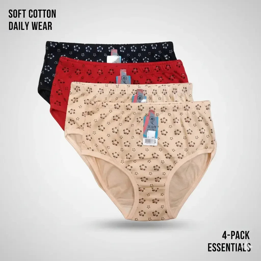 INNER LUXCE | Soft Pure Cotton Panty For Regular Use
