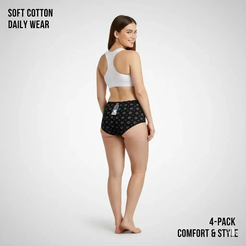 INNER LUXCE | Soft Pure Cotton Panty For Regular Use